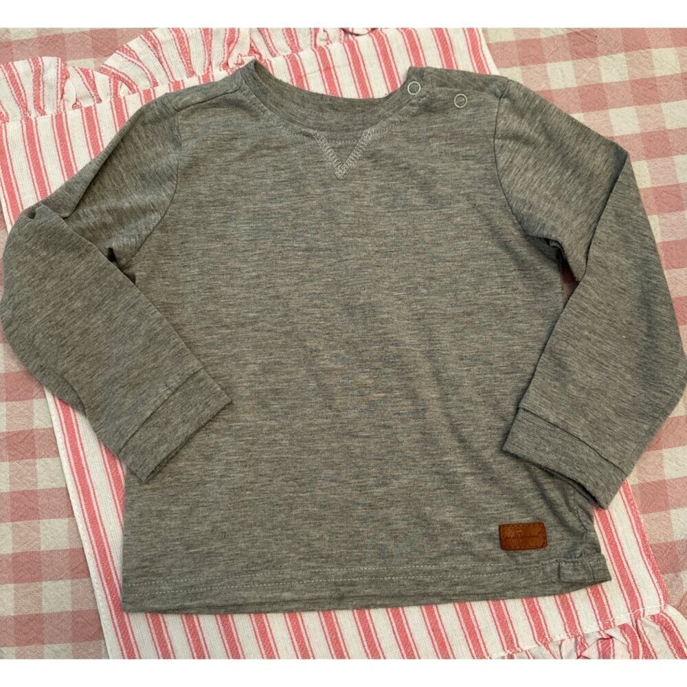 7 for all mankind gray boys t-shirt size 24 months